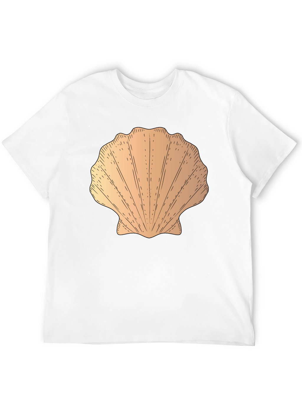 Seashell Graphic Tee - Coastal Style T-Shirt