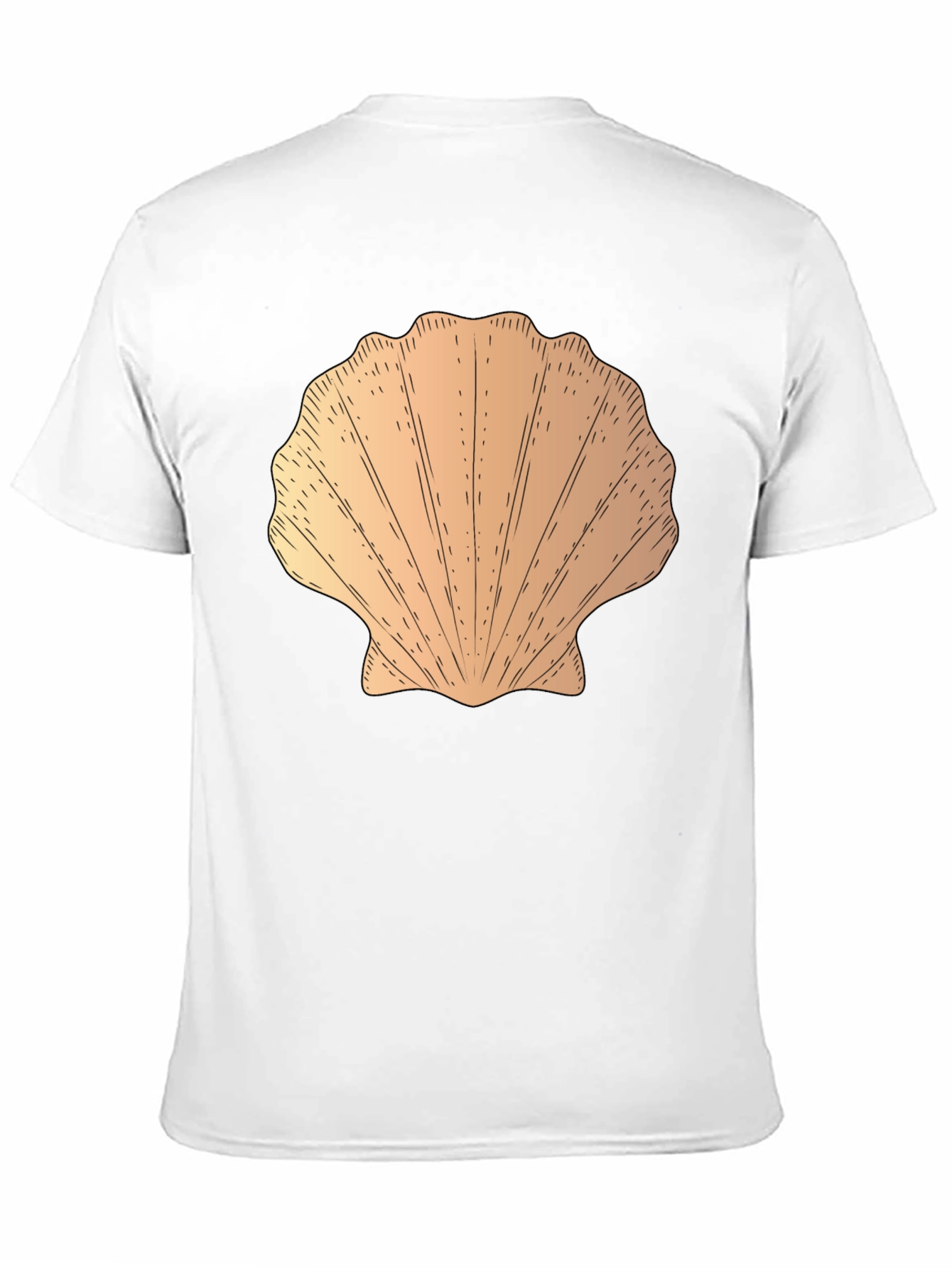 Seashell Graphic Tee - Coastal Style T-Shirt