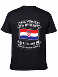 Croatia T-Shirt - Voices in My Head Croatia Trip