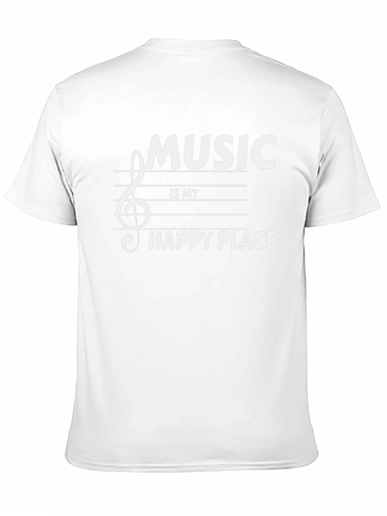 Music is My Happy Place Graphic Tee