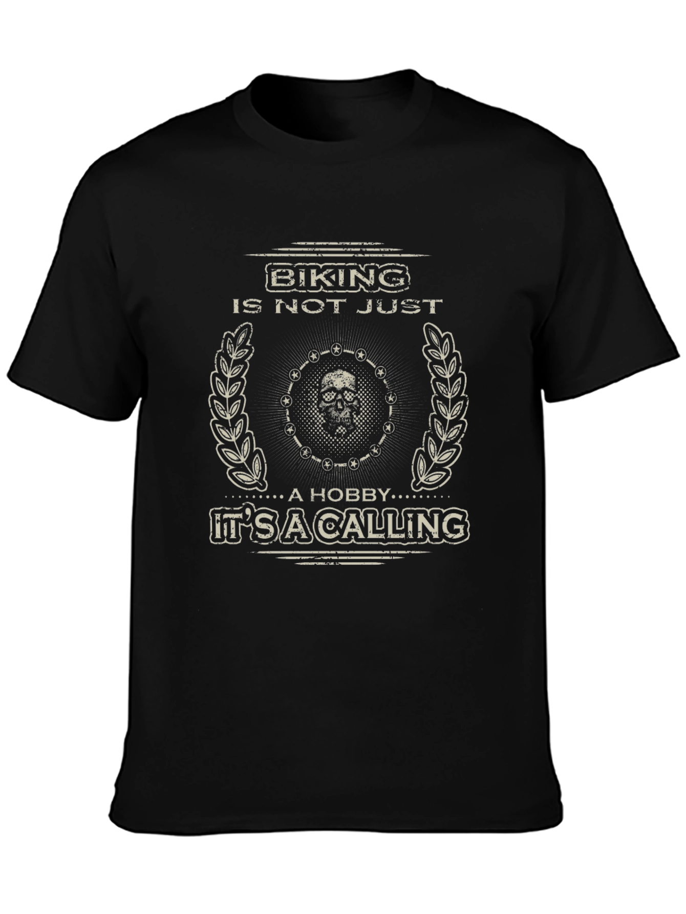 Biking Is Not Just A Hobby Mens Graphic T-Shirt