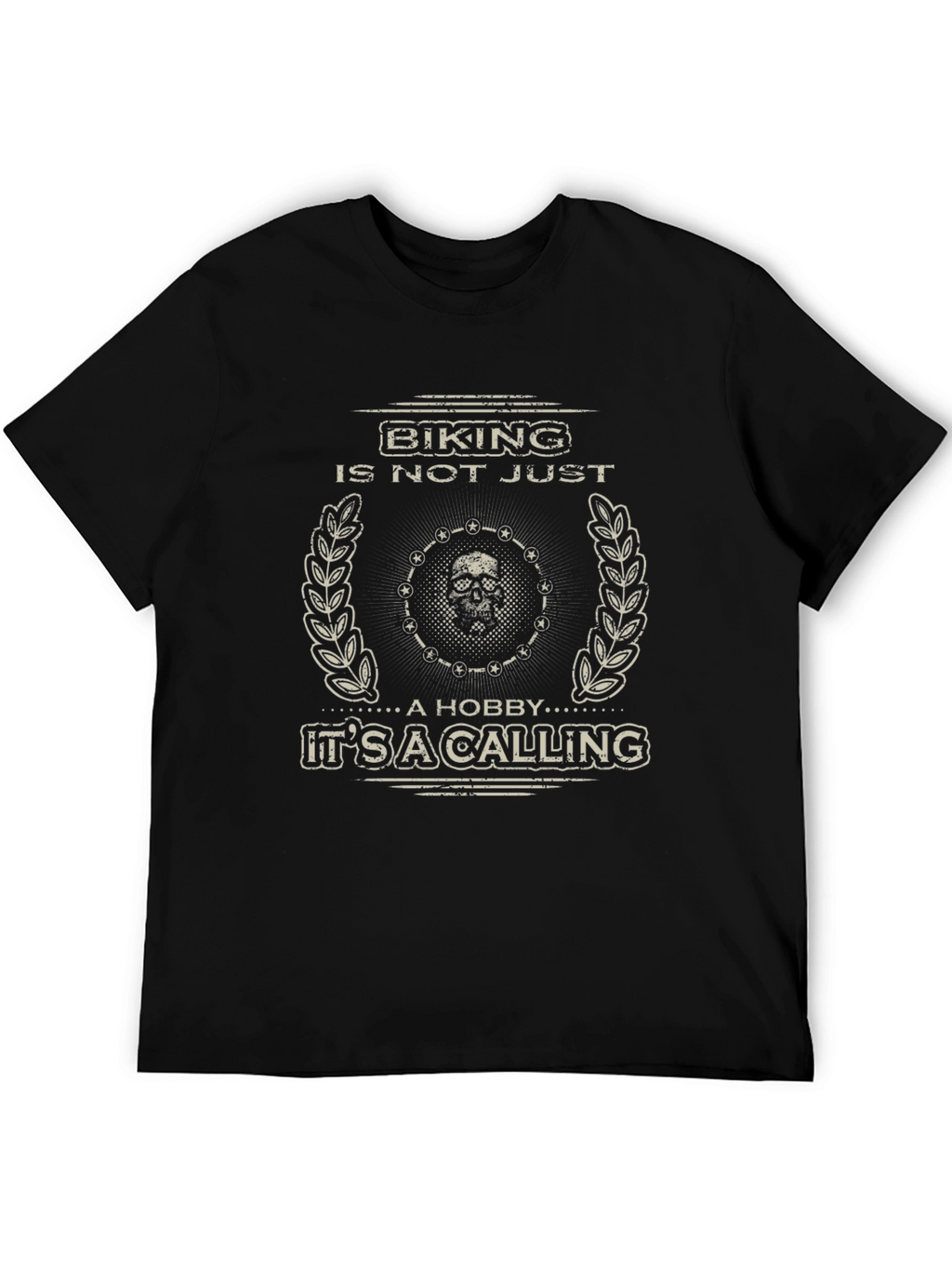 Biking Is Not Just A Hobby Mens Graphic T-Shirt