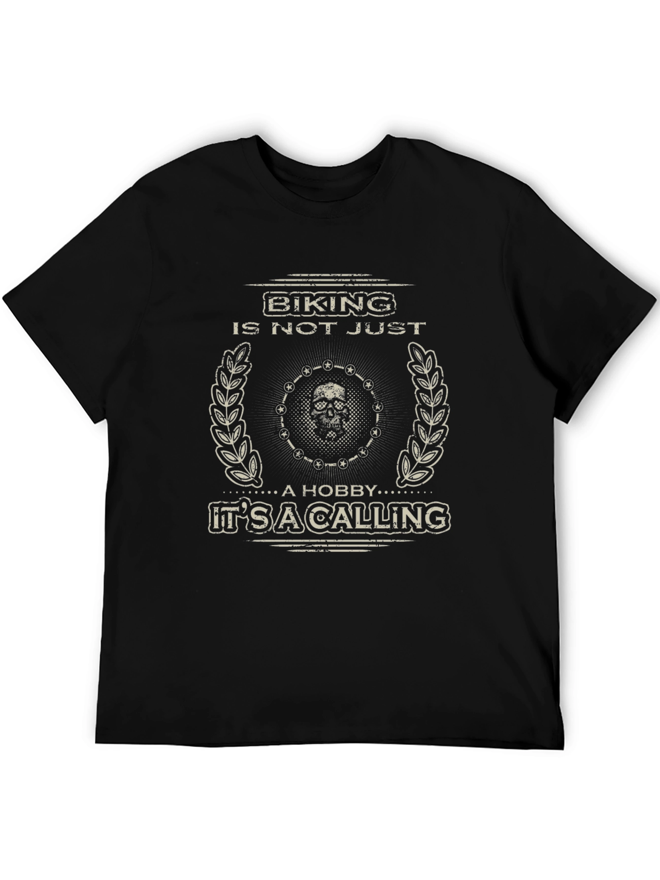 Biking Is Not Just A Hobby Mens Graphic T-Shirt
