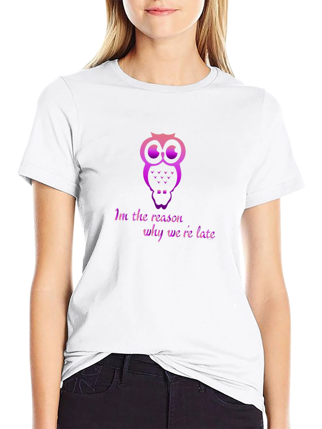Owl Im The Reason T-Shirt