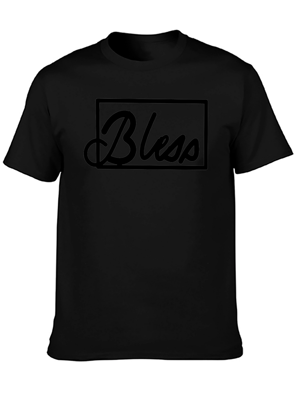 Bless Graphic Tee - Black