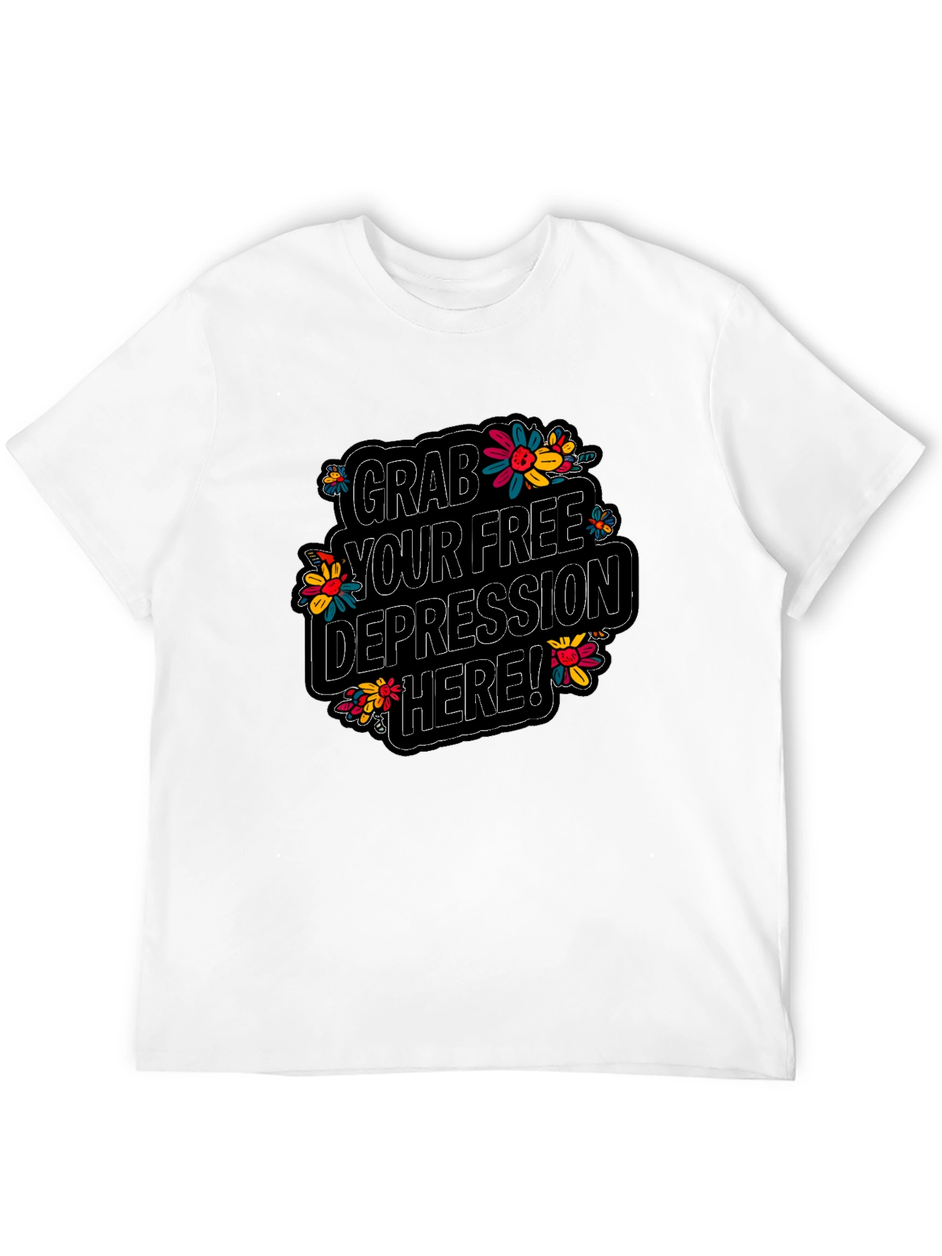 Grab Your Free Depression T-Shirt