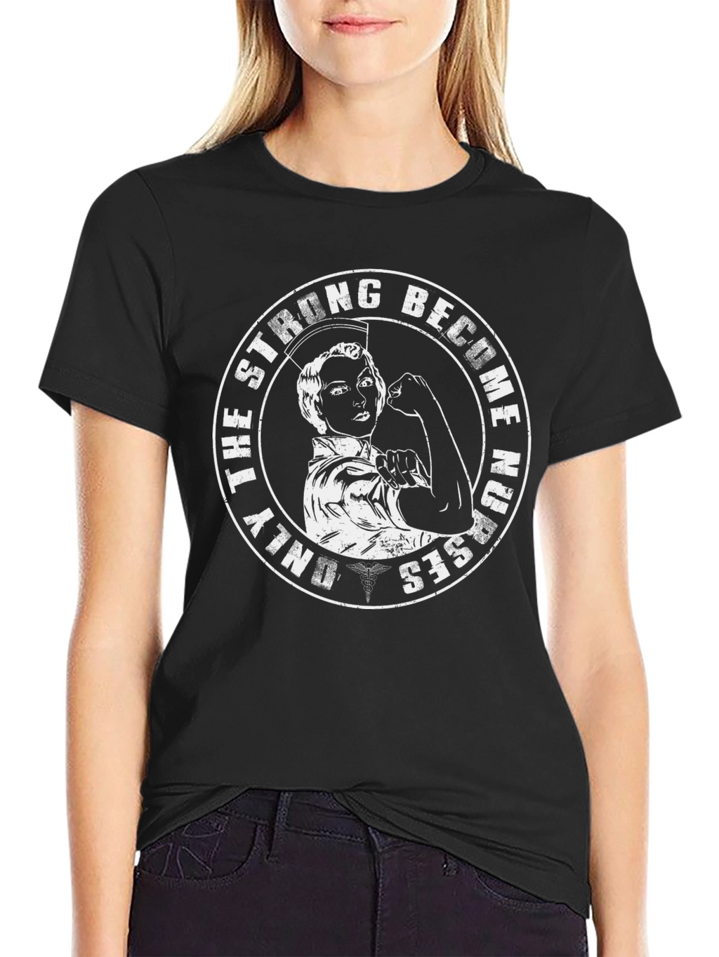 Strong Nurses Graphic Tee
