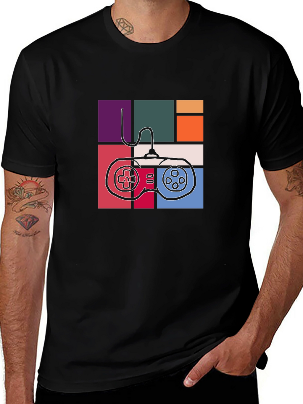 Retro Gamer T-Shirt - Classic Console Style