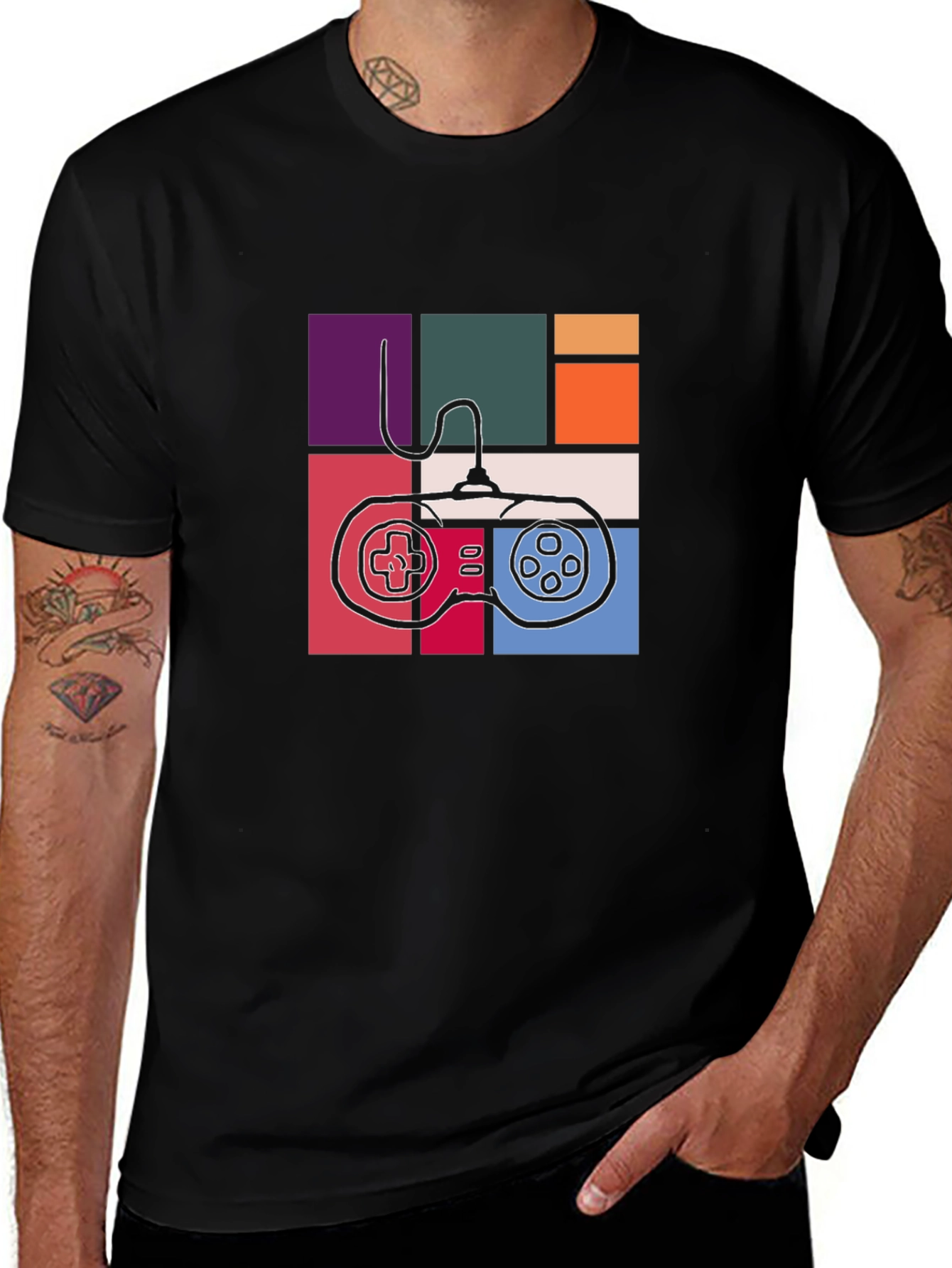 Retro Gamer T-Shirt - Classic Console Style