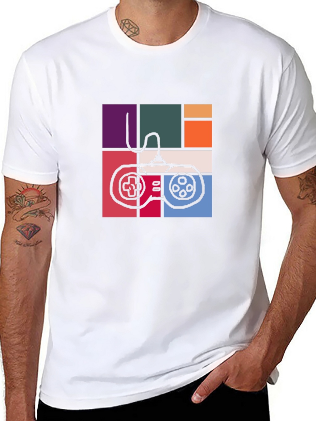 Retro Gamer T-Shirt - Classic Console Style