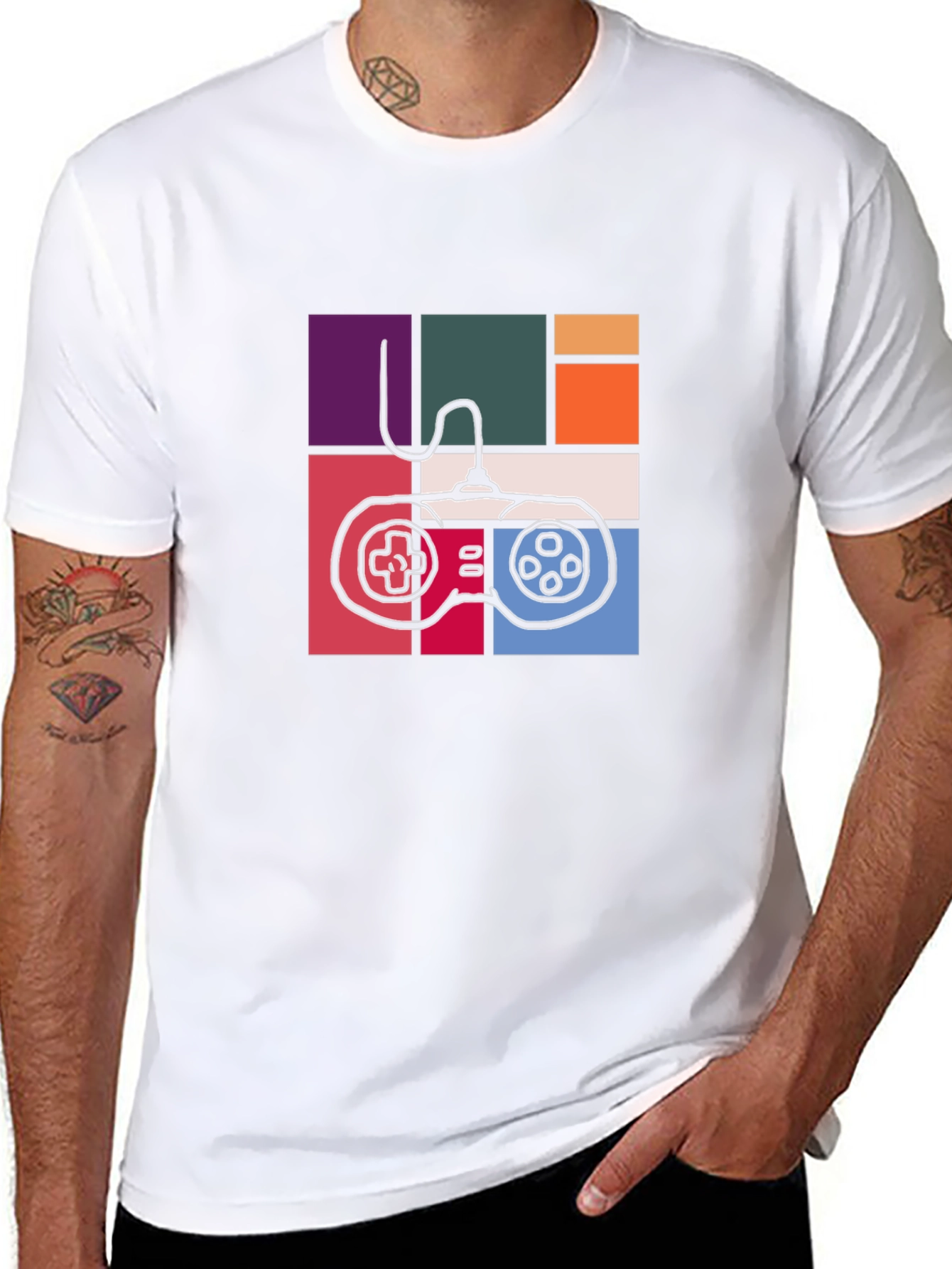 Retro Gamer T-Shirt - Classic Console Style
