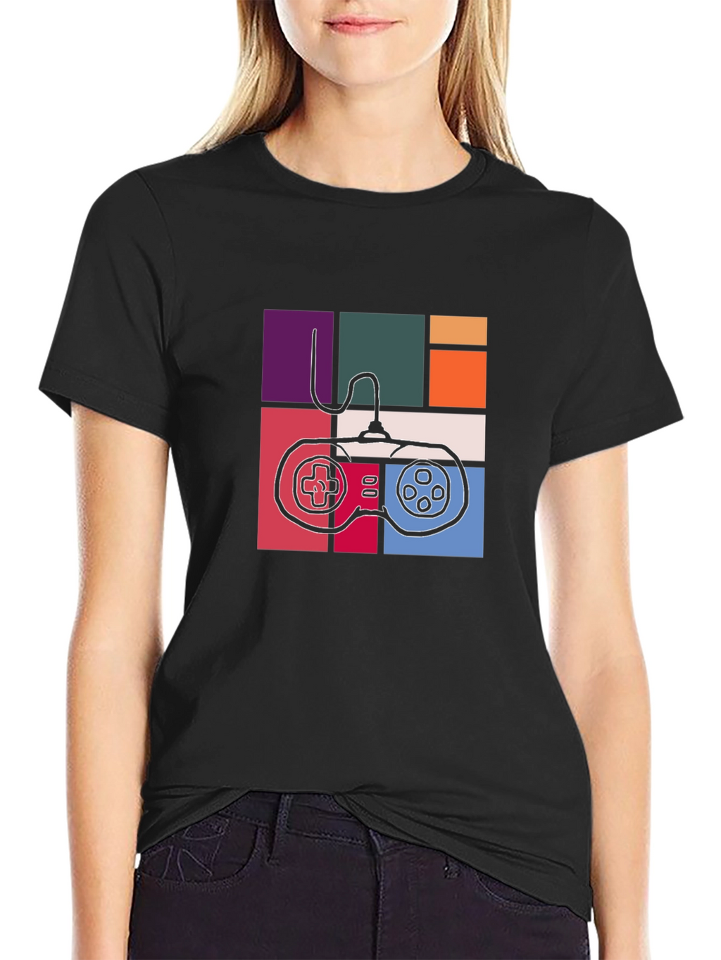 Retro Gamer T-Shirt - Classic Console Style