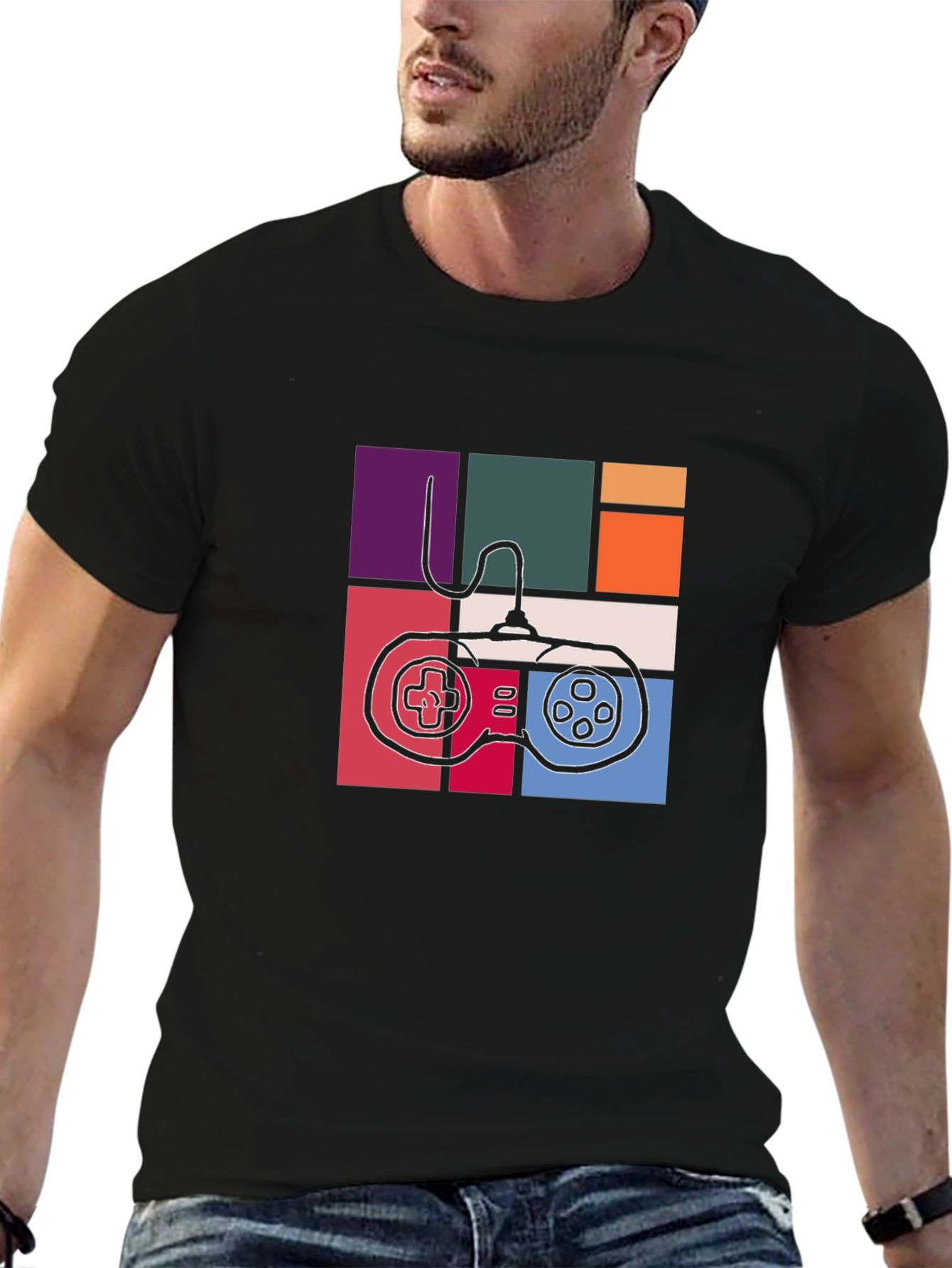 Retro Gamer T-Shirt - Classic Console Style