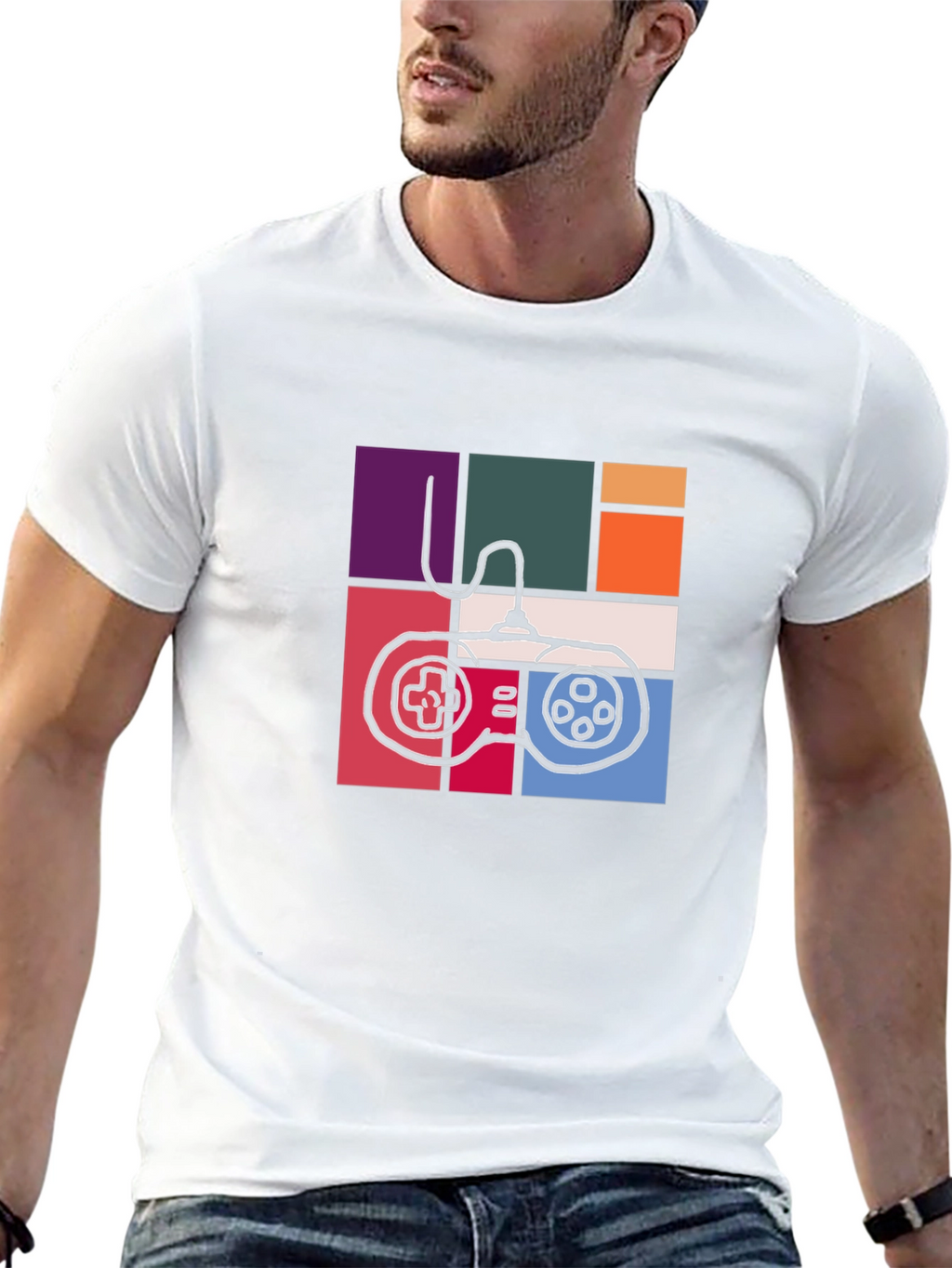 Retro Gamer T-Shirt - Classic Console Style