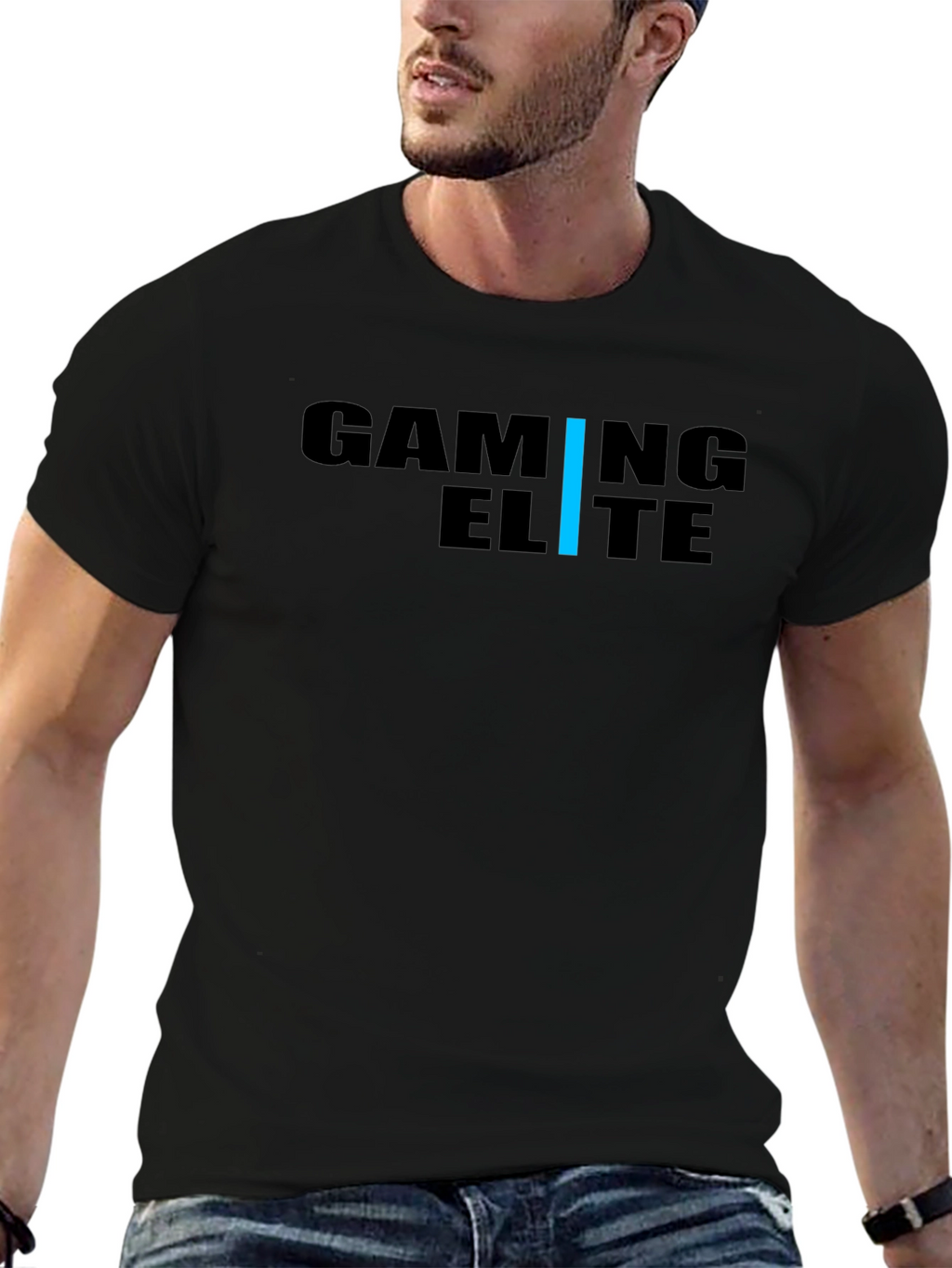 Gaming Elite Black T-Shirt