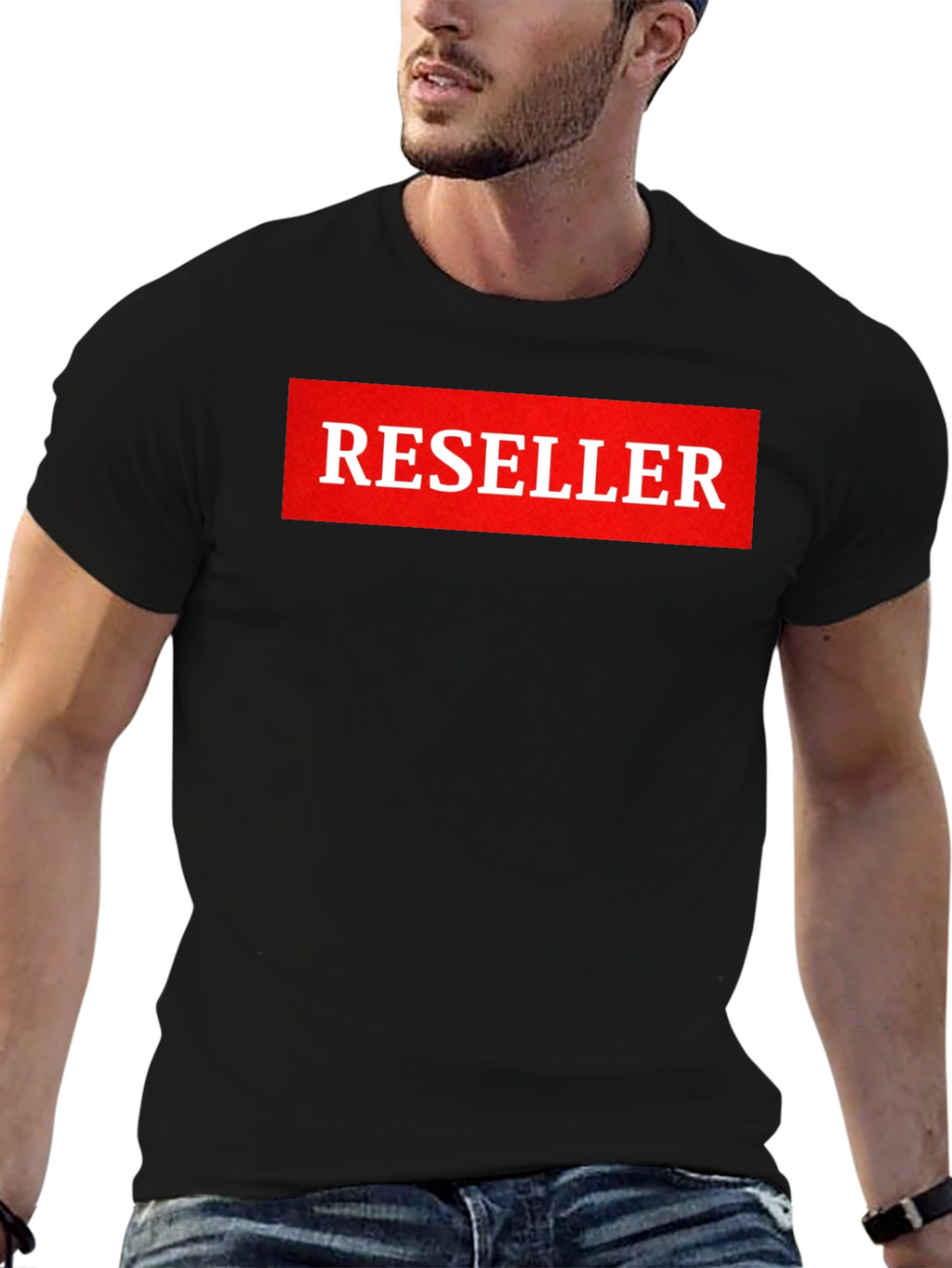 Reseller Graphic Tee - Stylish Bold Statement T-Shirt