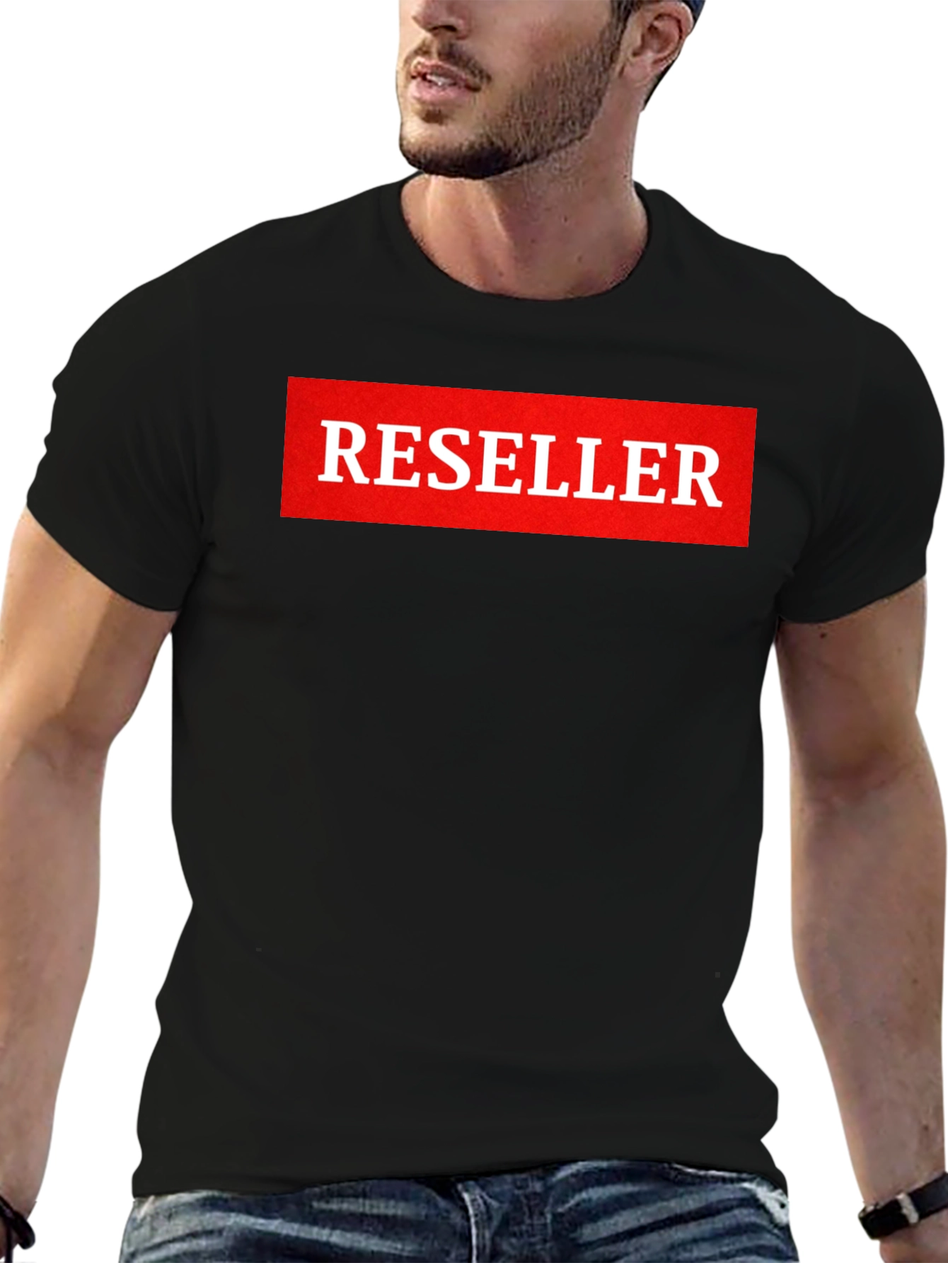 Reseller Graphic Tee - Stylish Bold Statement T-Shirt