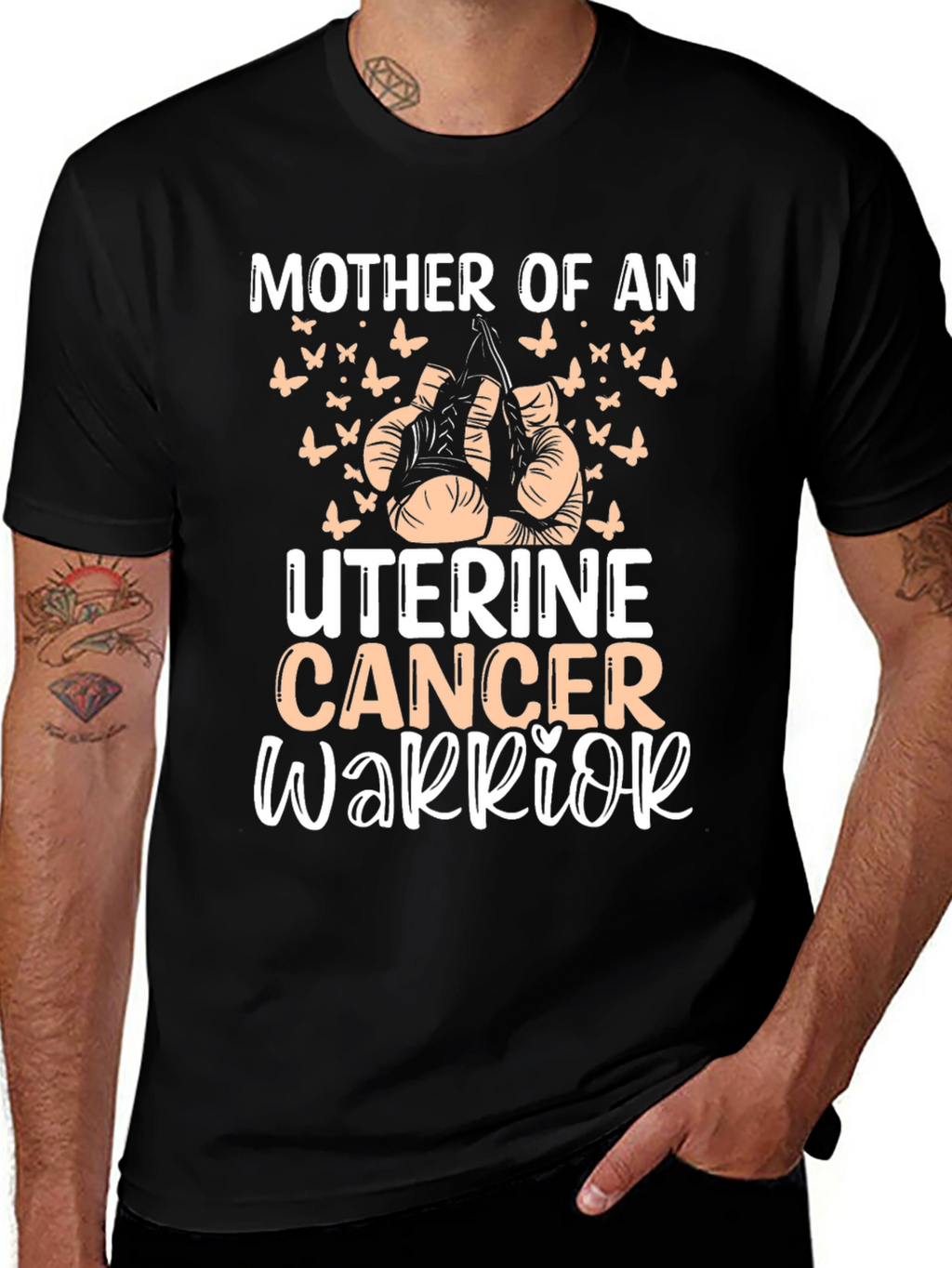 Uterine Cancer Warrior T-Shirt