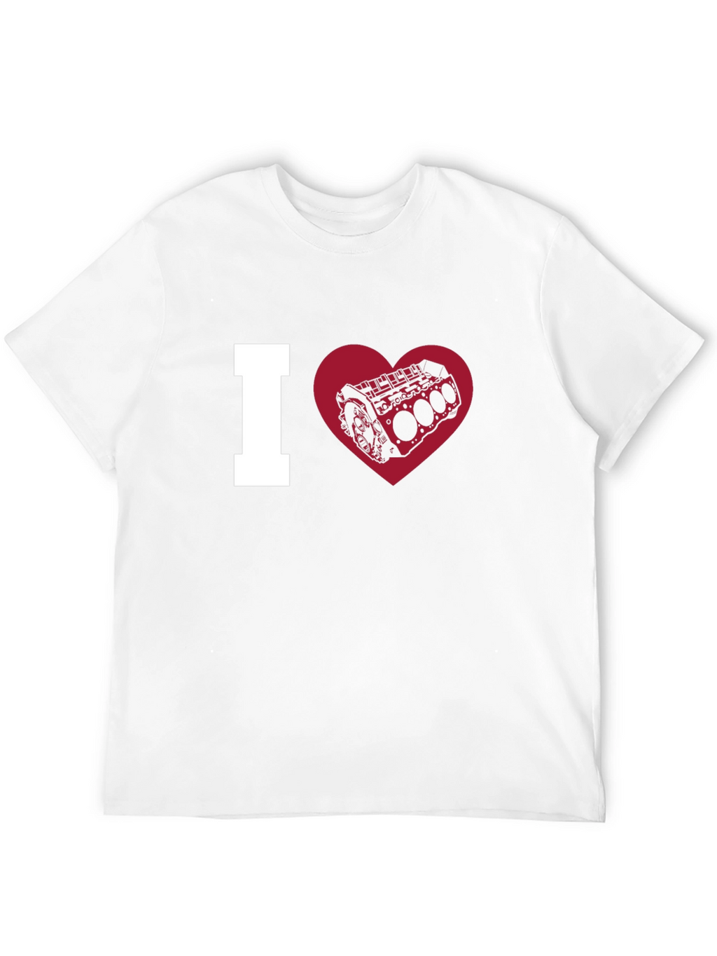 I Heart Engine T-Shirt - Black
