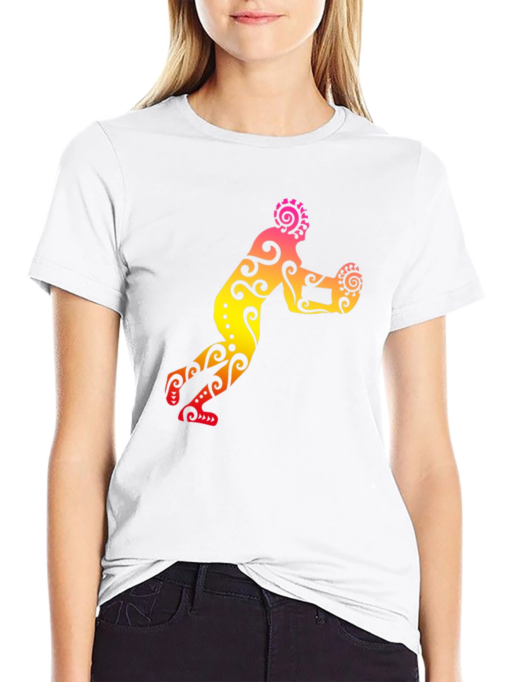 Tribal Print Sports T-Shirt