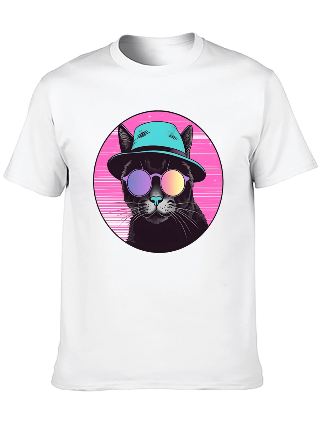 Cool Cat Retro T-Shirt