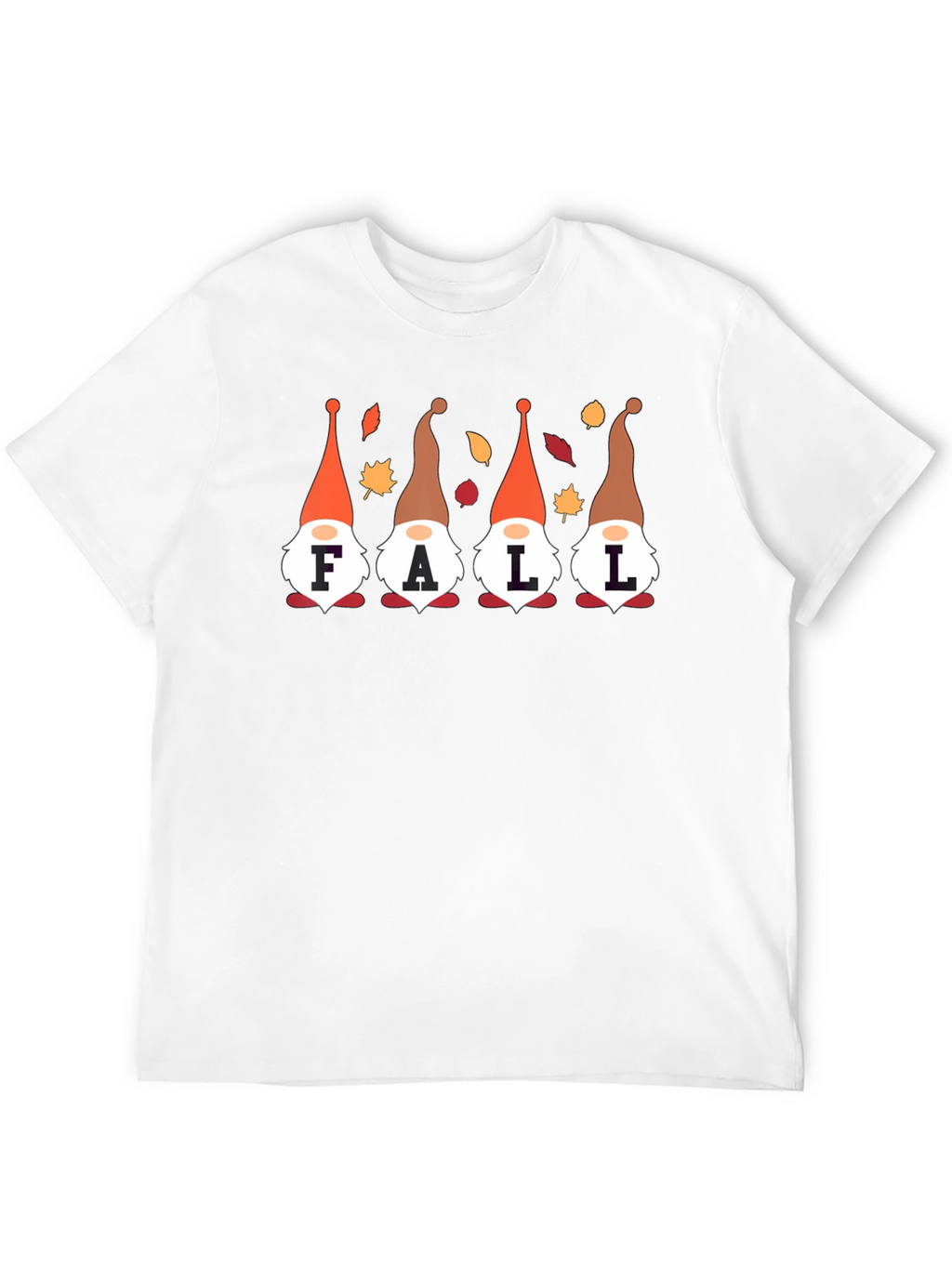 Fall Gnomes Graphic Tee - Autumn Season