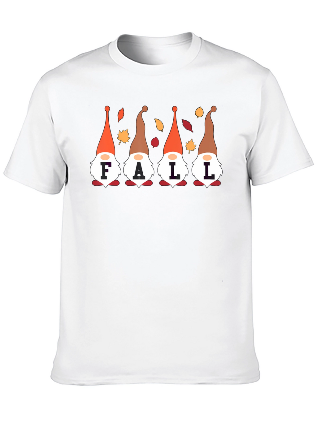 Fall Gnomes Graphic Tee - Autumn Season