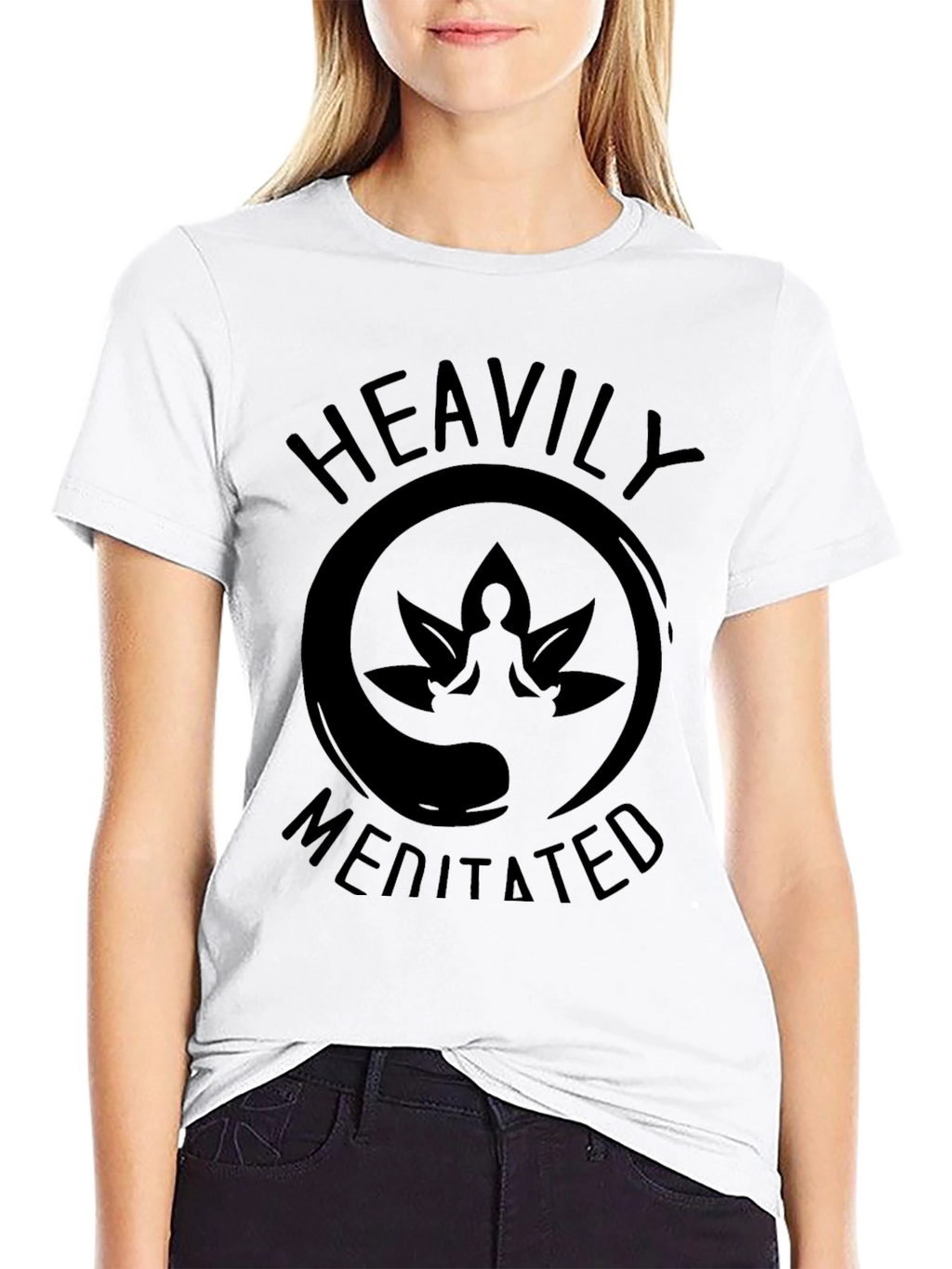 Heavily Meditated Graphic T-Shirt
