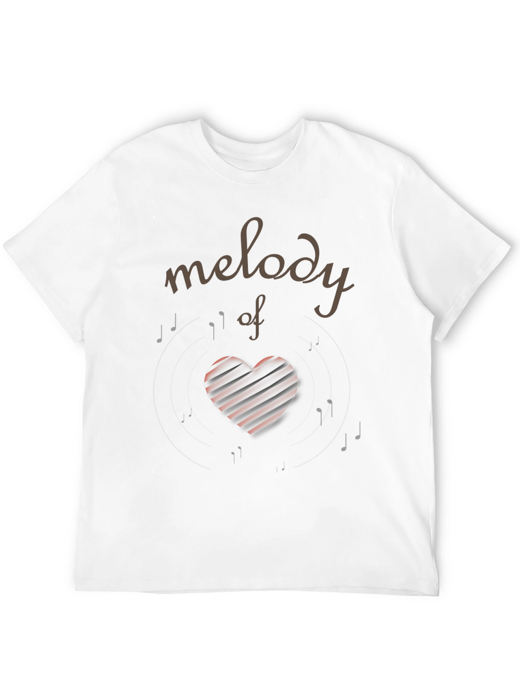 Melody of Love Black T-Shirt