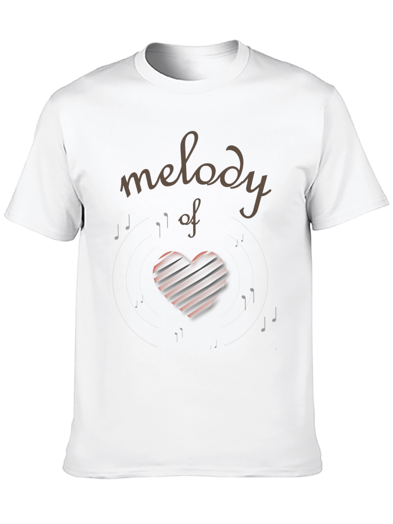 Melody of Love Black T-Shirt