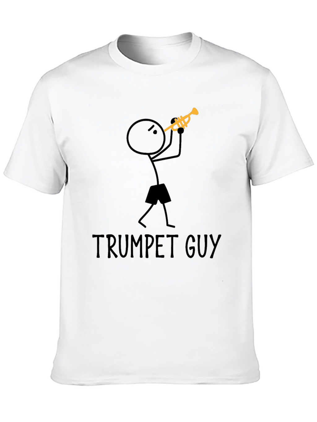 Trumpet Guy Graphic T-Shirt - Musician Tee