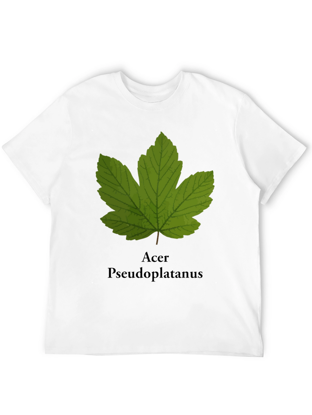 Maple Leaf Acer T-Shirt - Nature Botanical Tee