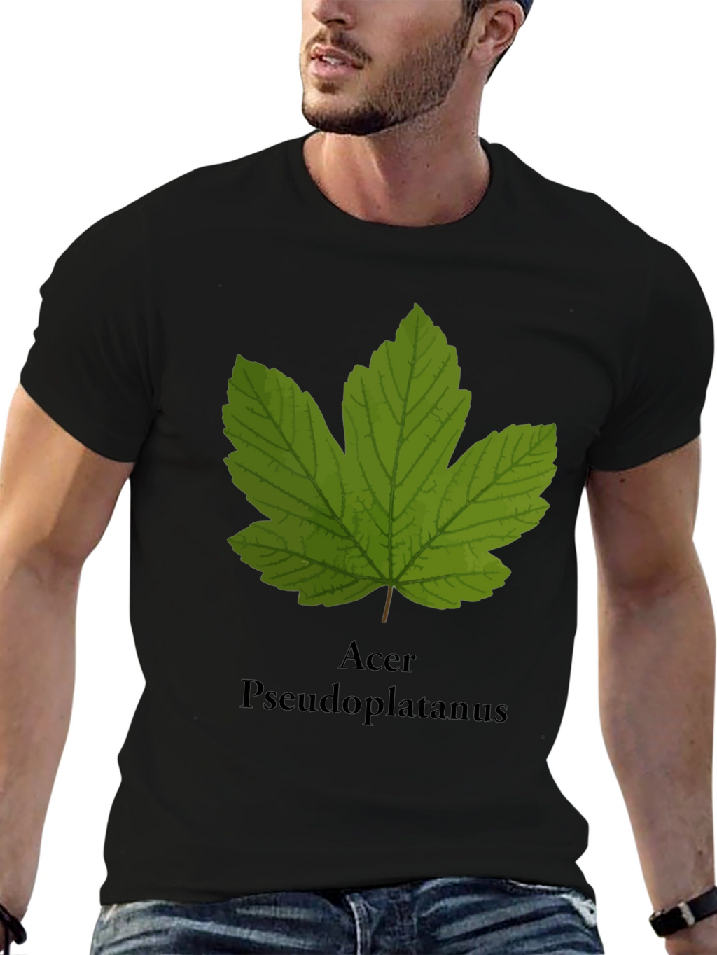 Maple Leaf Acer T-Shirt - Nature Botanical Tee