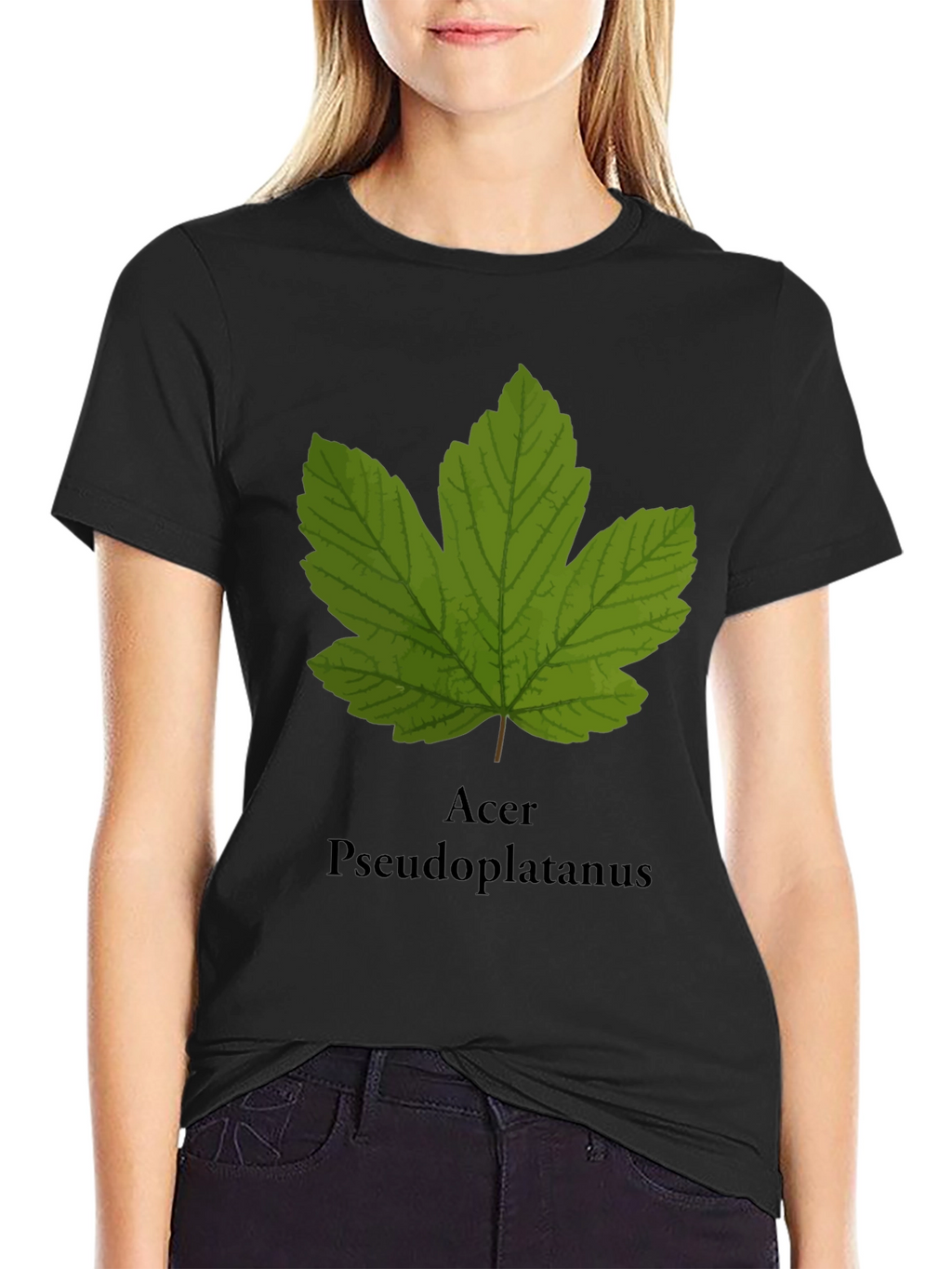 Maple Leaf Acer T-Shirt - Nature Botanical Tee