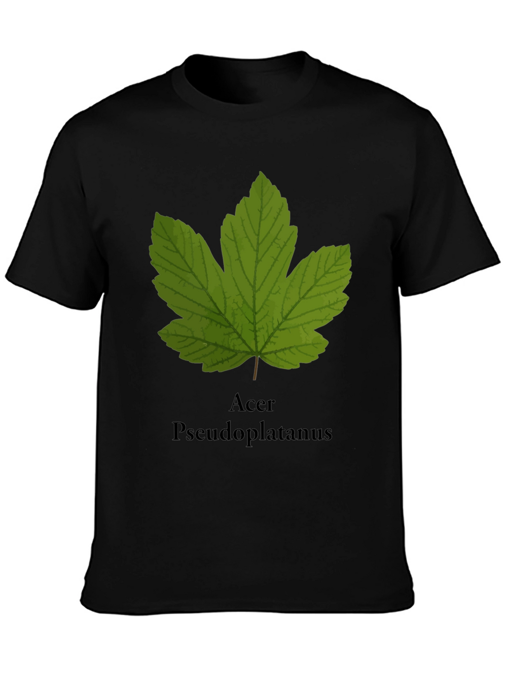 Maple Leaf Acer T-Shirt - Nature Botanical Tee