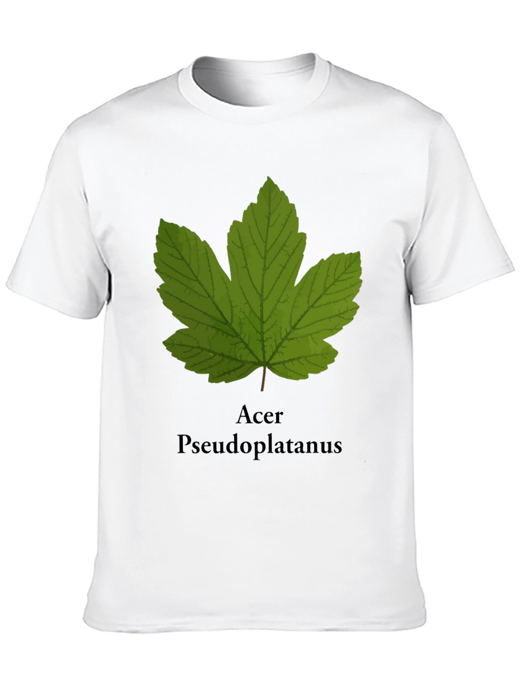 Maple Leaf Acer T-Shirt - Nature Botanical Tee