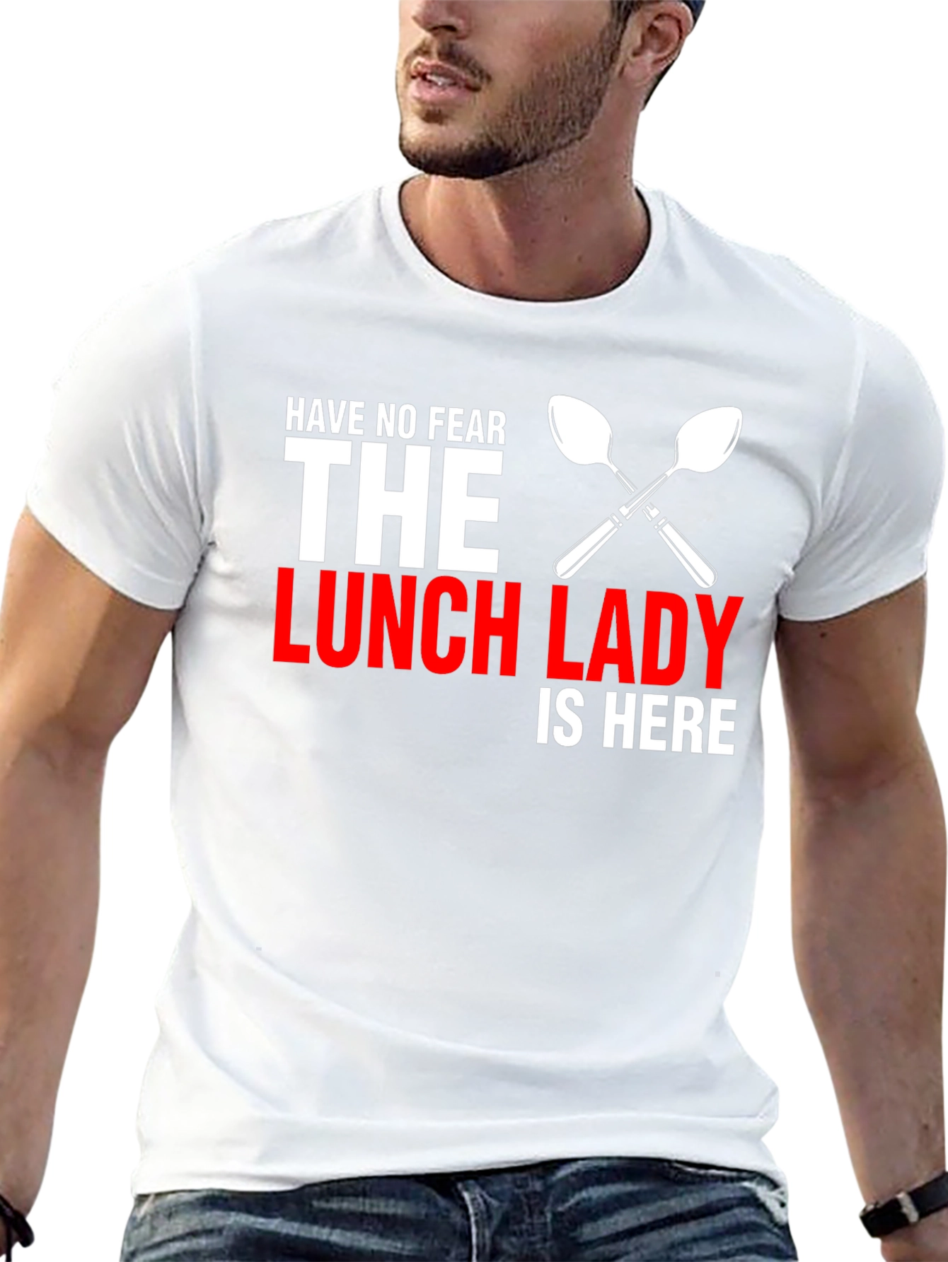 Lunch Lady Hero T-Shirt -  Black