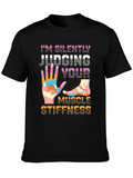 Funny Muscle Stiffness T-Shirt for Massage Therapists