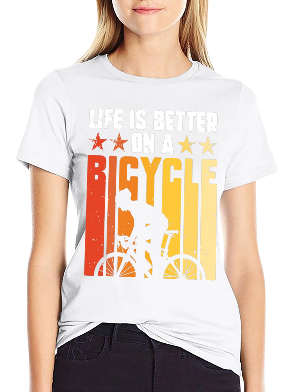 Life is Better on a Bicycle T-Shirt