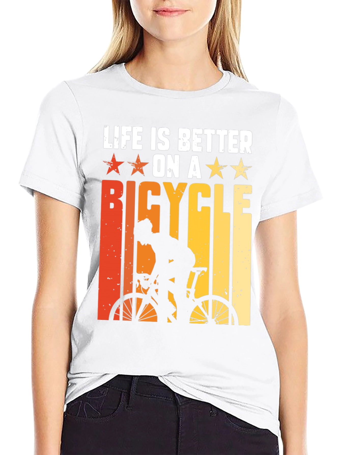 Life is Better on a Bicycle T-Shirt