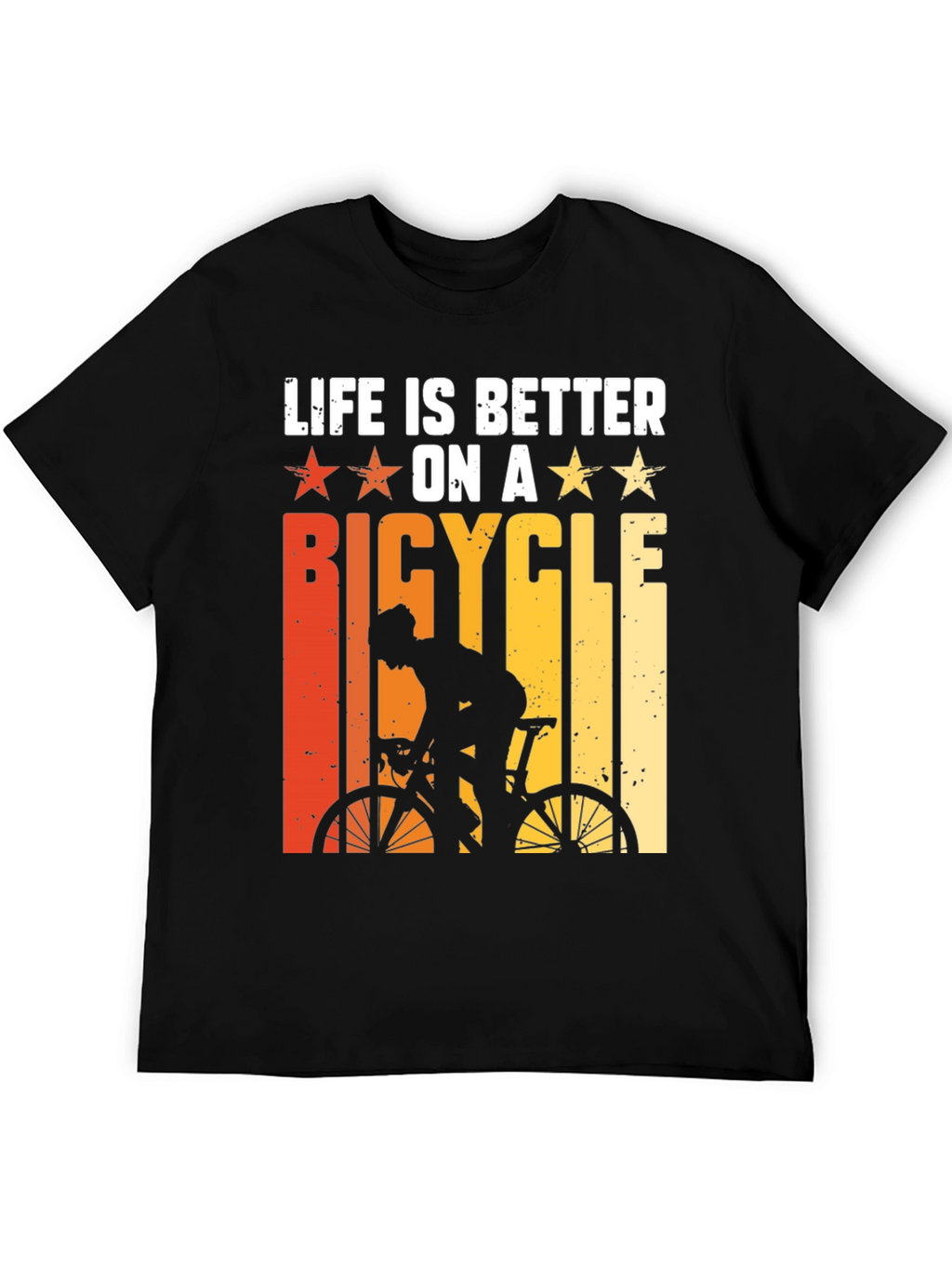 Life is Better on a Bicycle T-Shirt