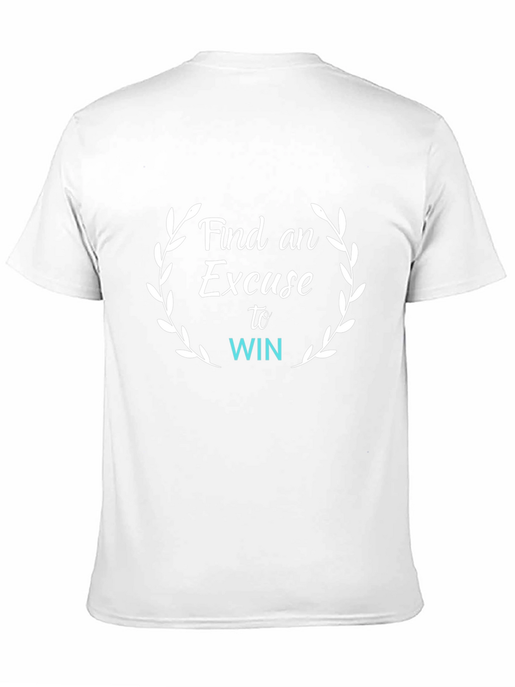 Find an Excuse to Win Graphic Tee - Black