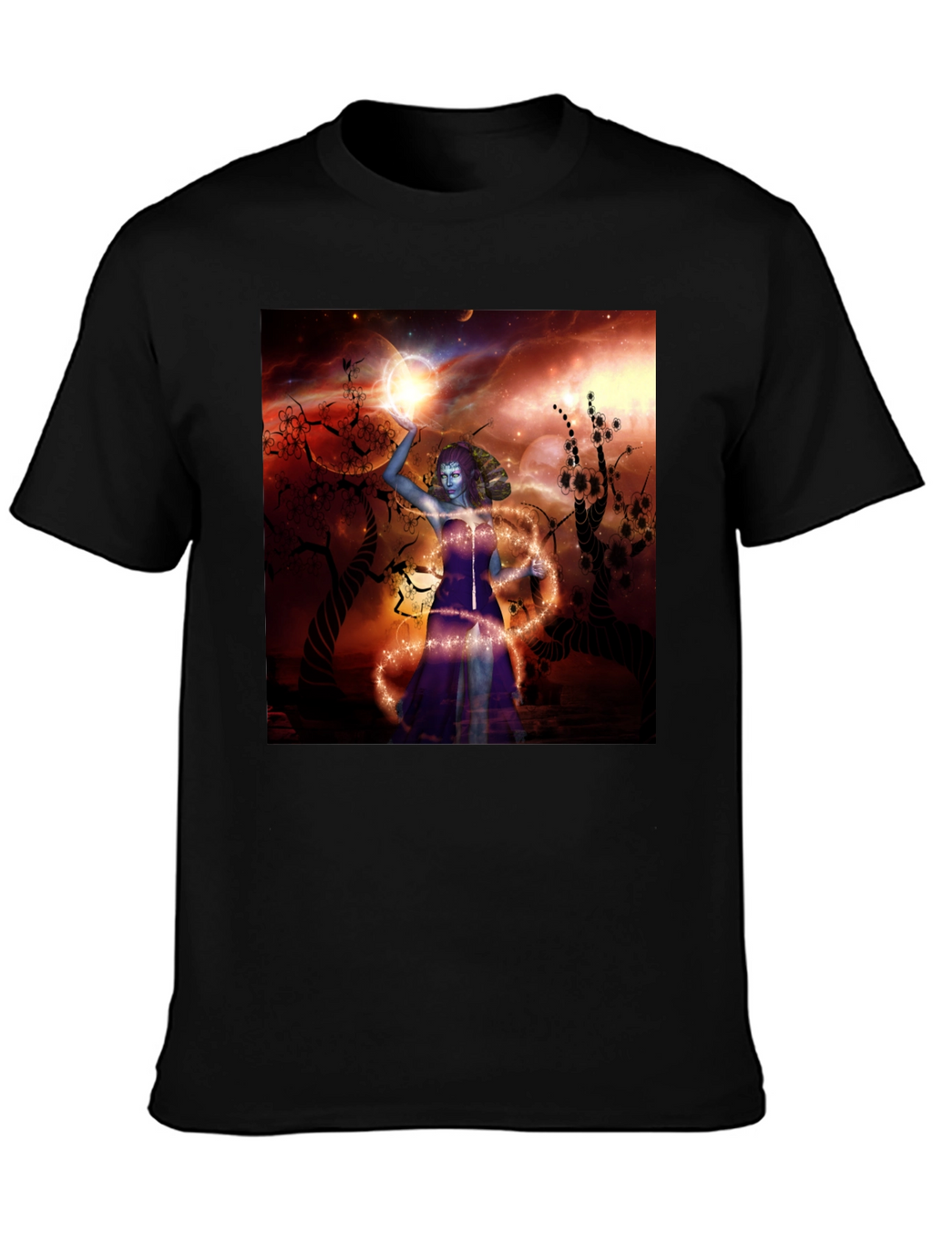 Mystic Sorceress Graphic T-Shirt