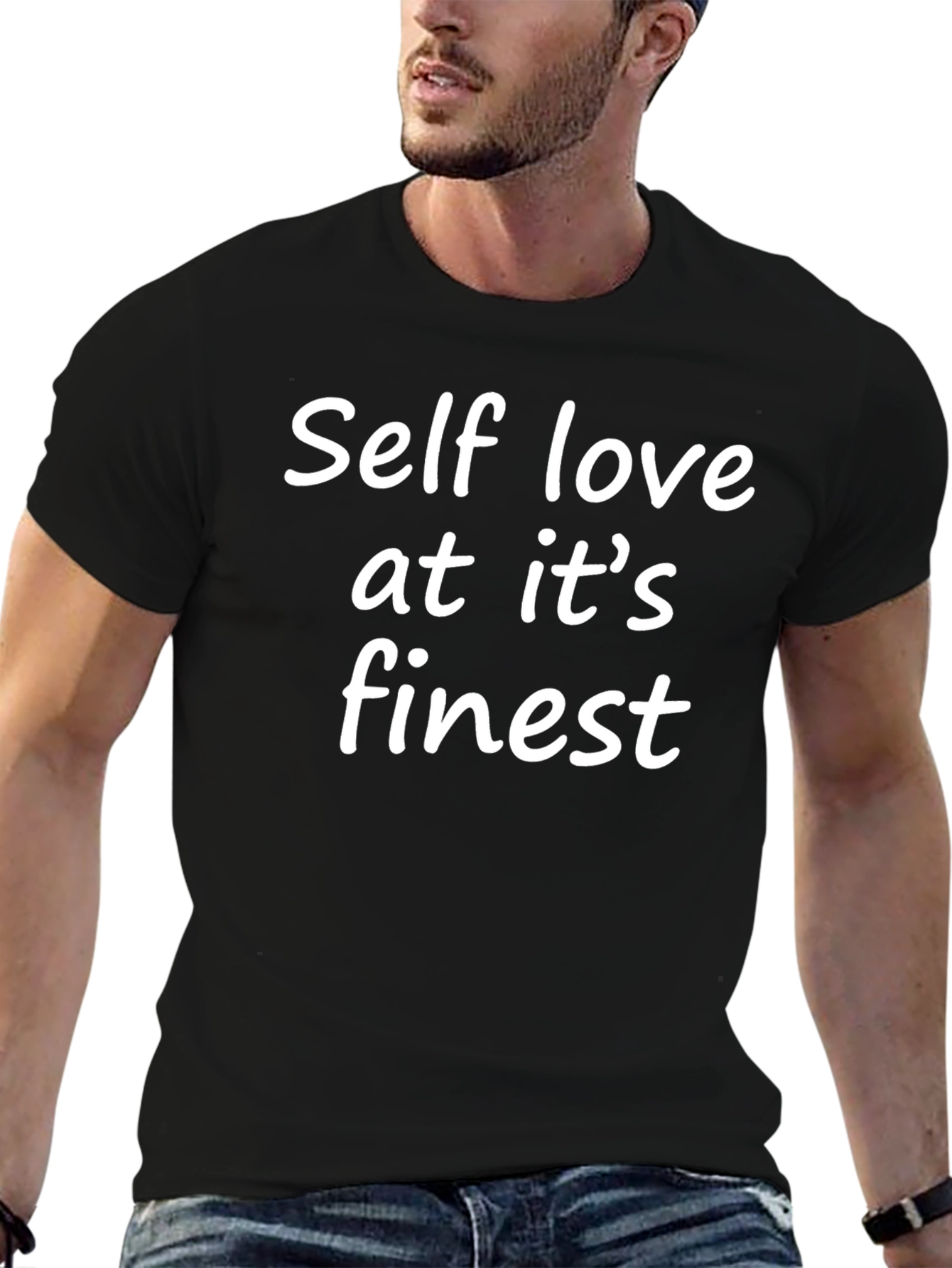 Self Love at its Finest Black T-Shirt