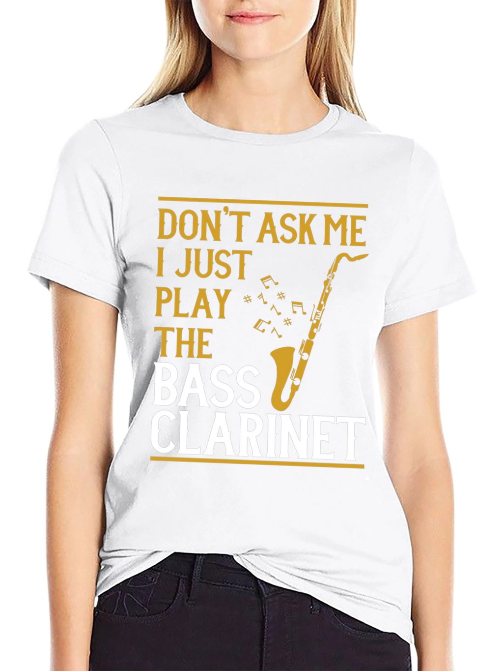 Bass Clarinet Player T-Shirt - Music Lover Tee