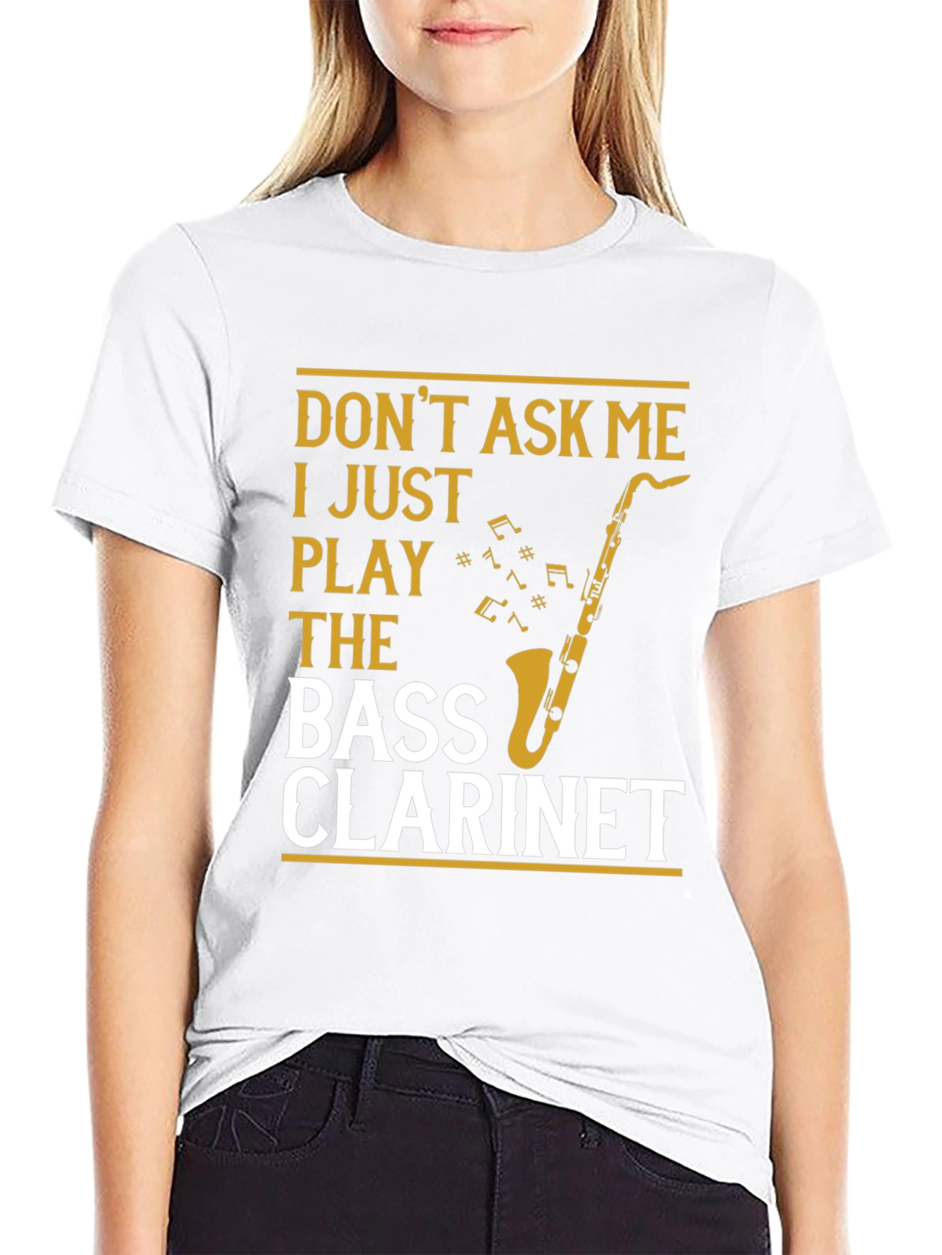 Bass Clarinet Player T-Shirt - Music Lover Tee
