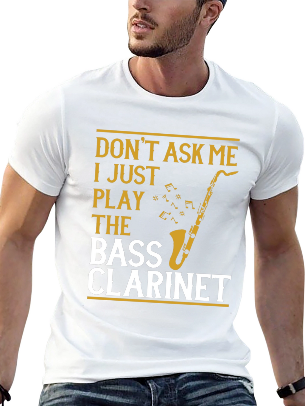 Bass Clarinet Player T-Shirt - Music Lover Tee