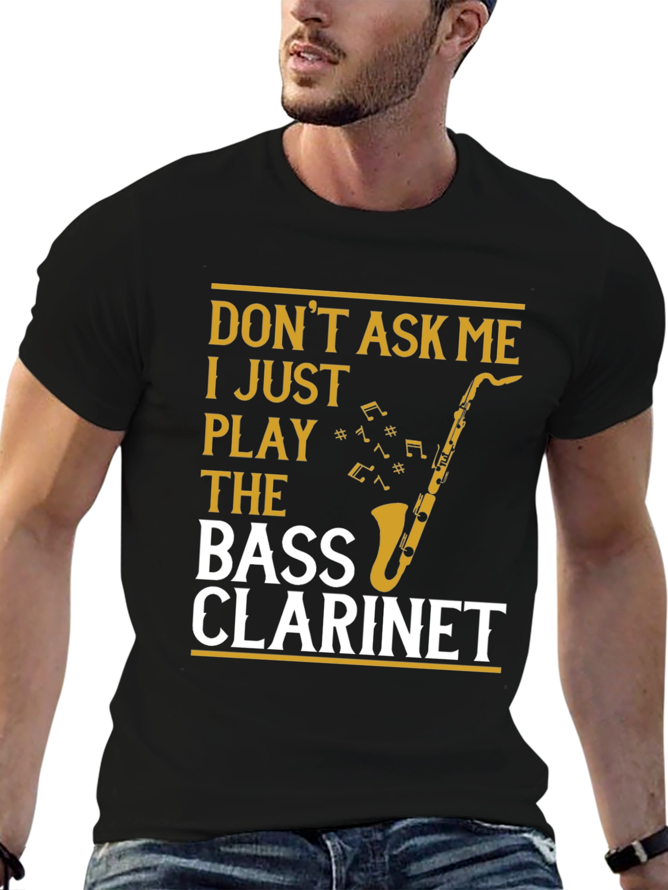 Bass Clarinet Player T-Shirt - Music Lover Tee