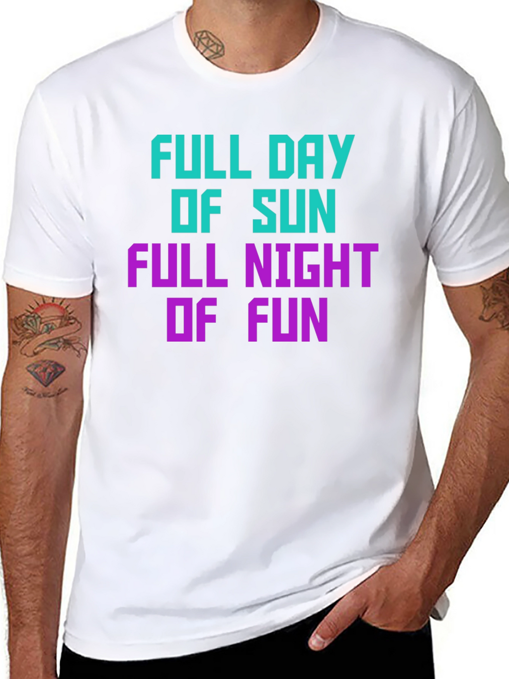 Full Day Of Sun Full Night Of Fun T-Shirt