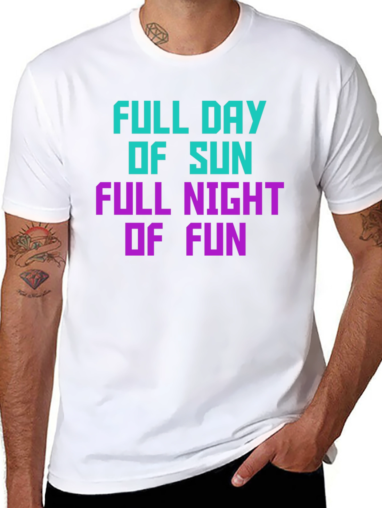 Full Day Of Sun Full Night Of Fun T-Shirt